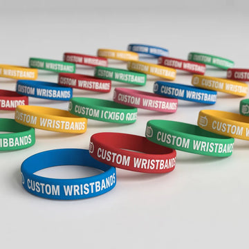 Custom wristbands are durable, comfortable, and fully customizable for any occasion.