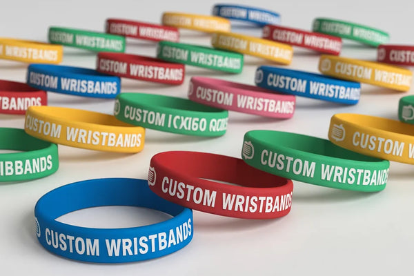 Custom wristbands are durable, comfortable, and fully customizable for any occasion.