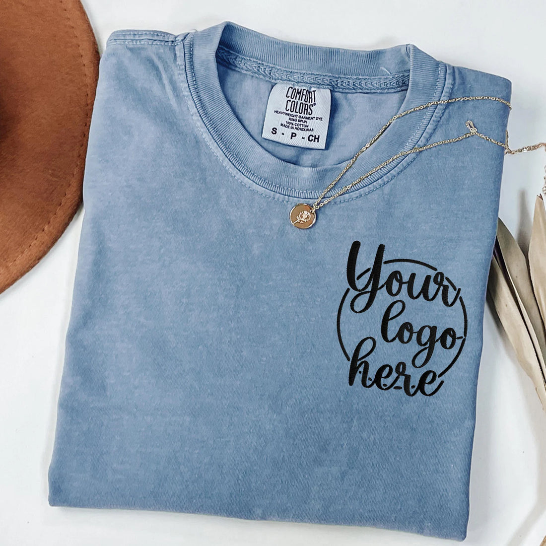 Embroidered Custom Logo Shirt [Left Chest]