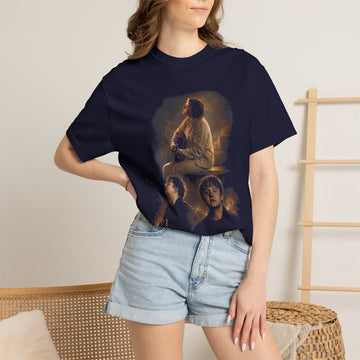 Lewis Capaldi Band Portrait T-Shirt — Vintage Spotlight Music Tee