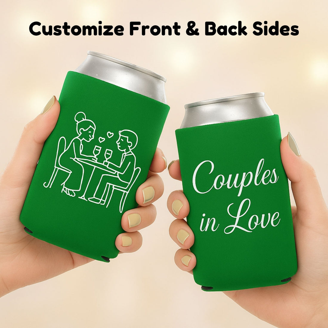 Custom Full Personalized Can Cooler