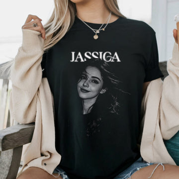 Custom personal photo T-Shirt black and white  ❤️ Cozy, Stylish & Made Just for You! ❤️