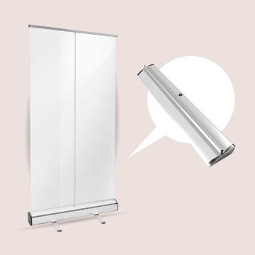 Clear Protective Roller Banners for Professional Displays