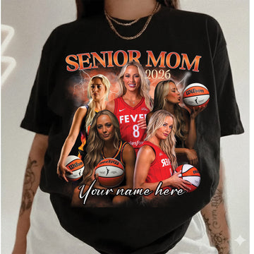 Custom Senior Mom - Personalized boothleg T Shirt