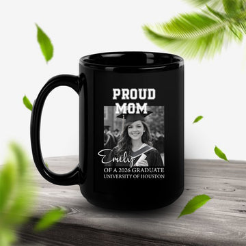 Personalised Proud Mom and Dad Mug Printed on Both Sides