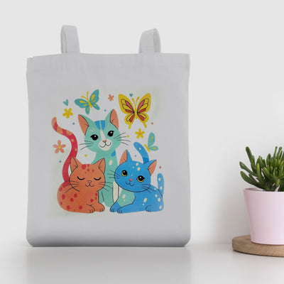 Butterfly Cats Tote