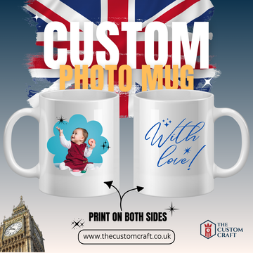 Custom Photo Mug  Printed on Both Sides