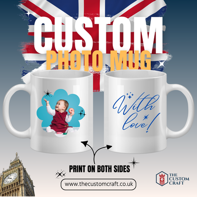 Custom Photo Mug  Printed on Both Sides