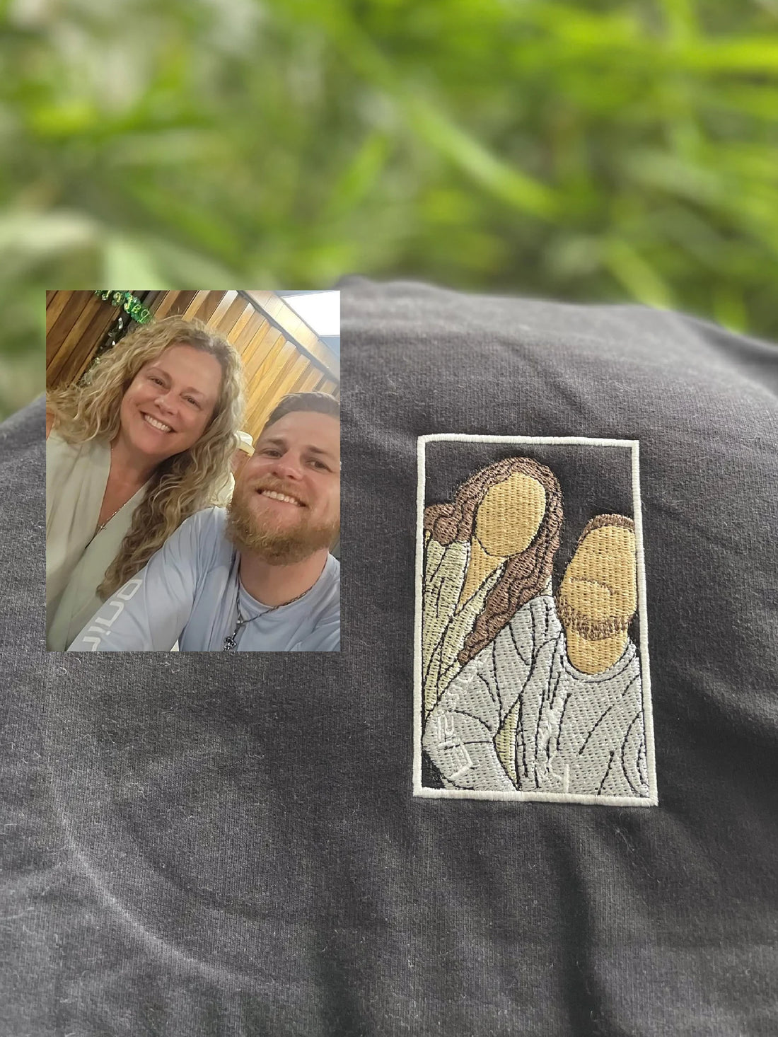 Custom Photo Sweatshirt | Embroidered Personalized Gift