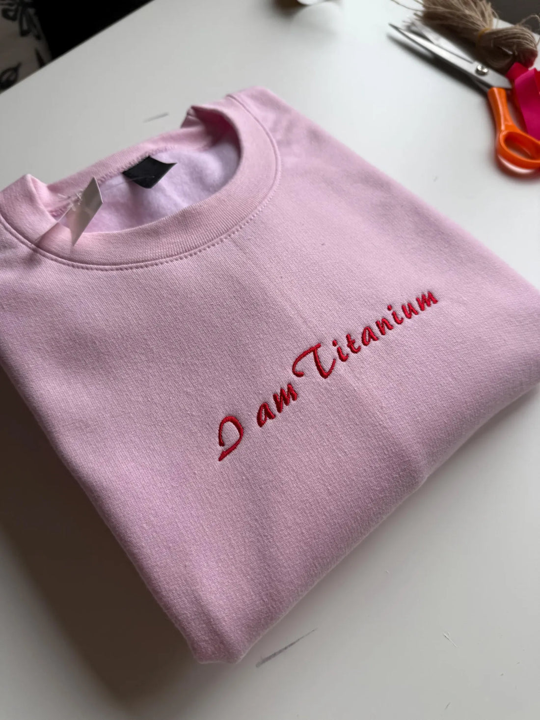 Custom Embroidered Tees | Personalized Text | Unisex Fit T-Shirt