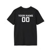 Custom Team Name Tee T-Shirt | Personalized Jersey Style Text