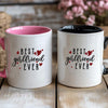Personalised Best Girlfriend, Best Boyfriend Ever Mug Printed on Both Sides