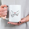Personalised Pinkey Promise Valentine Special Mug Printed on Both Sides