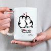 Personalised You Are My Penguin Mug Printed on Both Sides