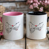 Personalised Pinkey Promise Valentine Special Mug Printed on Both Sides