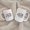 Personalised Best Girlfriend, Best Boyfriend Ever Mug Printed on Both Sides