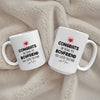 Personalised Congratulations On Being My Boyfriend Mug Printed on Both Sides