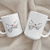 Personalised Pinkey Promise Valentine Special Mug Printed on Both Sides