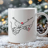 Personalised Pinkey Promise Valentine Special Mug Printed on Both Sides