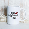 Personalised Best Girlfriend, Best Boyfriend Ever Mug Printed on Both Sides