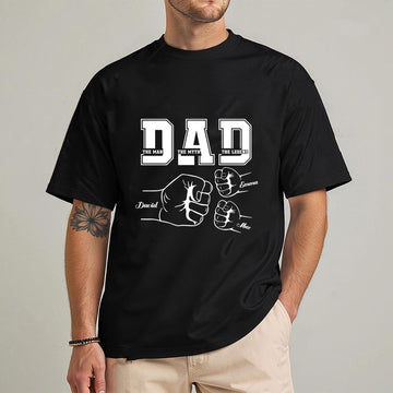 Dad The Man The Myth The Legend - Personalized Shirt Father's Day