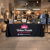 Personalized Fashion Trade Show Table Cover