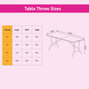 Custom Stretch Spandex Table Cover Trade Shows, Weddings, Events & More