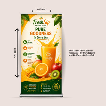 Custom Talent Roller Banners for Branding & Marketing