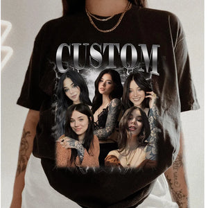 Personalised Custom Photo Girlfriend T-Shirt