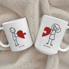 Personalised Couple Mug  Printed on Both Sides
