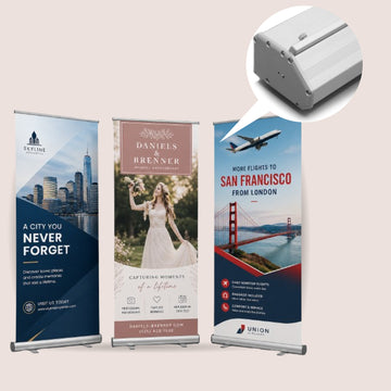 High-Quality Wide Roller Banner Design & Printing