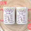 Inspirational “You Are” Scripture Mug – Lavender Christian Gift