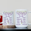 Inspirational “You Are” Scripture Mug – Lavender Christian Gift